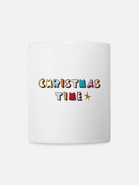 Christmas Time - Tasse - Weiß
