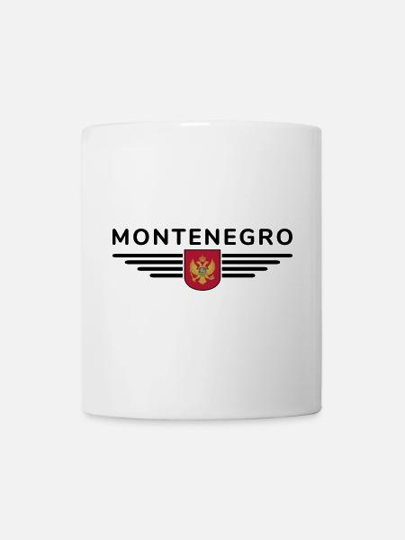 Montenegro Design – Balkan erleben - Tasse - Weiß