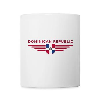 République dominicaine T-Shirt Design - Mug blanc - blanc - Devant