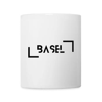 Basel black - Mug - white - Front