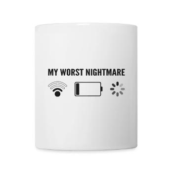 My Worst Nightmare - Funny For Gamers - Mug blanc - blanc - Devant
