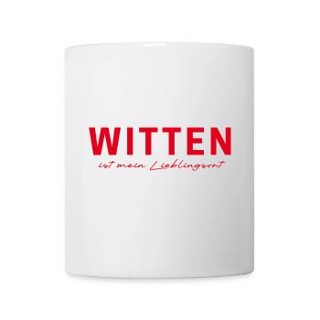 T-shirt Witten Fan – Parfait pour les vrais fans ! - Mug blanc - blanc - Devant