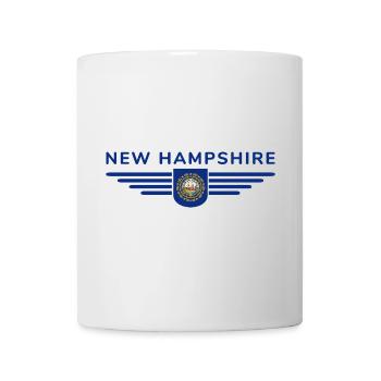 New Hampshire Fan T-Shirt – Must-have! - Mug blanc - blanc - Devant