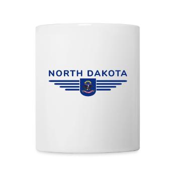 T-shirt de fan du Dakota du Nord – Parfait pour les fans - Mug blanc - blanc - Devant