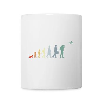 Airplane Observer Evolution - Mug - white - Front