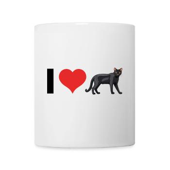 J’adore Bombay Cats - Cute Cat Pet Design - Mug blanc - blanc - Devant