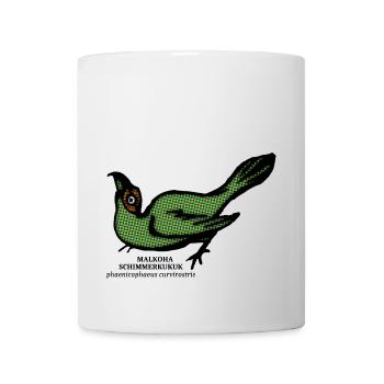Malkoha cuckoo curvirostris rainforest retro bird - Mug - white - Front
