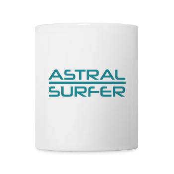 Astral Surfer Design - Tasse - Weiß - Vorne