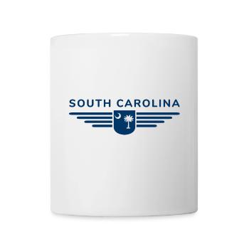 South Carolina Fan T-Shirt – For real fans! - Mug - white - Front