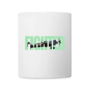 Fighter Spitfire - Mug - white - Front