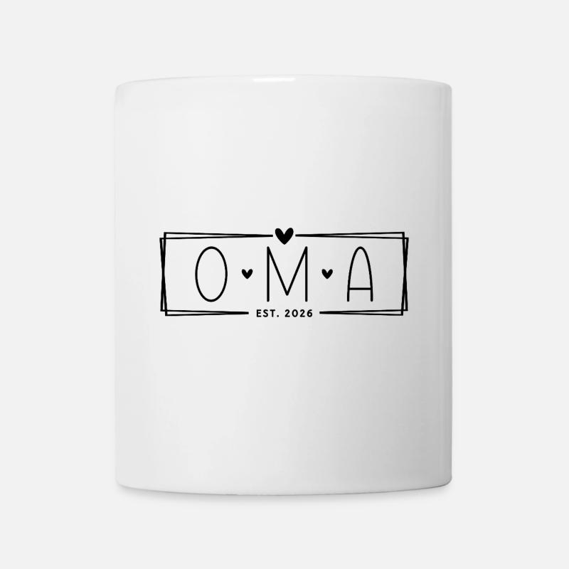 Oma Est. 2026 - Tasse - Weiß