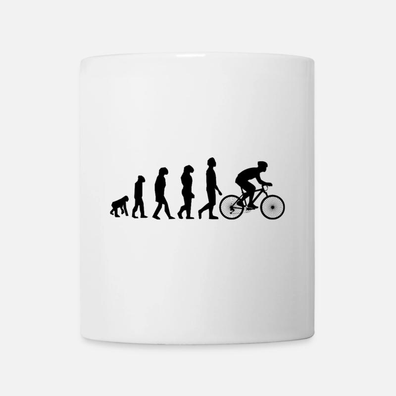 Vélo Evolution / Vélo de route - Mug blanc - blanc