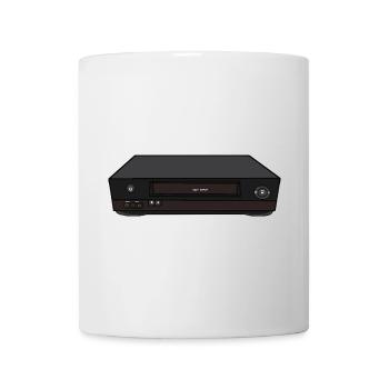 Retro vcr 80s and 90s Video Cassette - Mug - white - Front