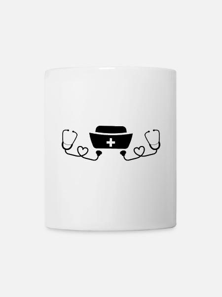 nurse - infirmier - Mug blanc - blanc