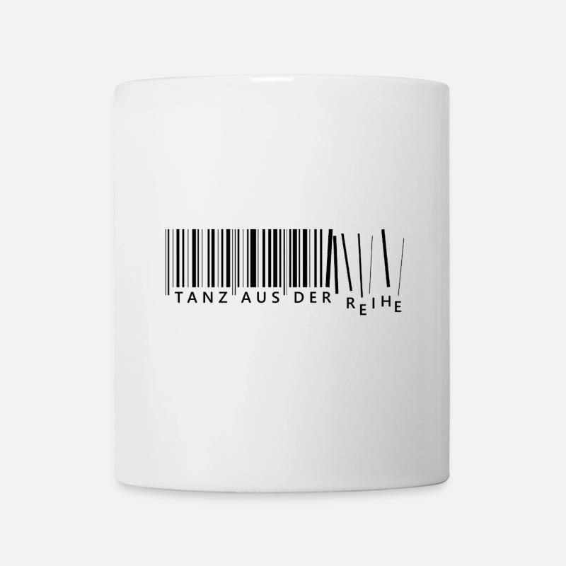 Tanz aus der Reihe - Tasse - Weiß