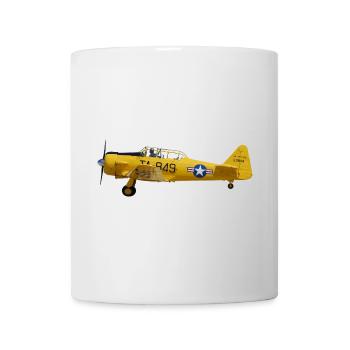 T-6 Texan - Tasse - Weiß - Vorne