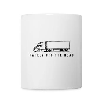 Rarely Off Road Trucker Truck Truck Truck Quote - Mug - white - Front
