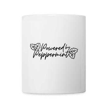 Powered by Peppermint - Tasse - Weiß - Vorne