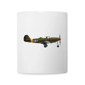 P-39 Airacobra - Mug blanc - blanc - Devant
