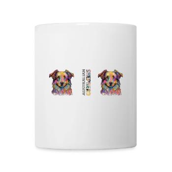 Australian Shepherd - Mug - white - Front