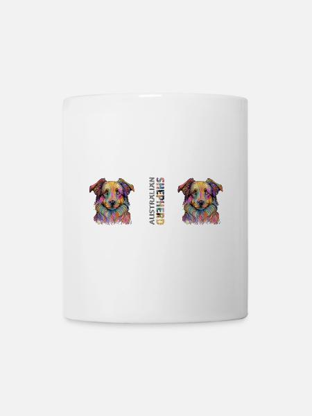 Australian Shepherd - Mug - white