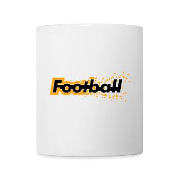 Fußball - Tasse - Weiß - Vorne
