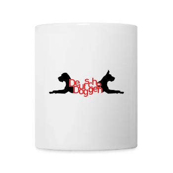 Dogues allemands - T / P - Mug blanc - blanc - Devant