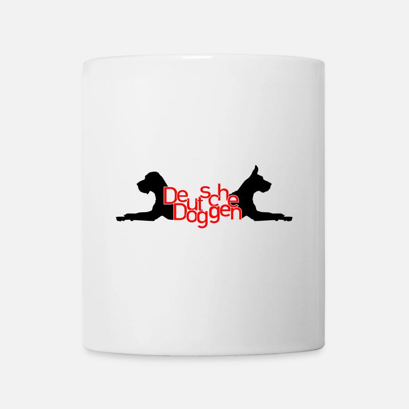 Deutsche Doggen - T / P - Tasse - Weiß
