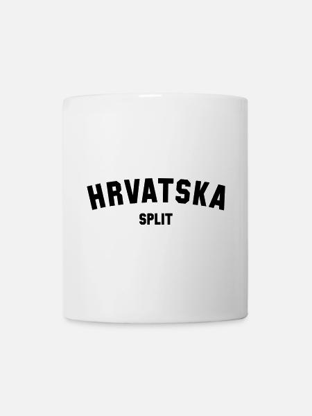 SPLIT Hrvatska Croatia Kroatien - Tasse - Weiß