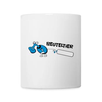 Beuteltier - Anästhesie Fun Cartoon - Tasse - Weiß - Vorne