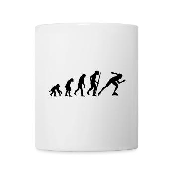 Evolution of inline speed skating - Tasse - Weiß - Vorne