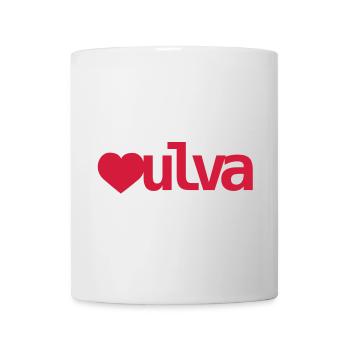 Vulva Herz - Tasse - Weiß - Vorne