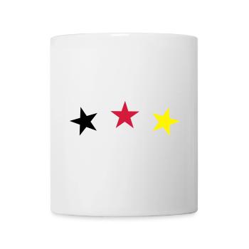 sterne sport fußball - Tasse - Weiß - Vorne