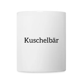 Kuschelbär Freund Freundschaft Liebe schmusen - Tasse - Weiß - Vorne