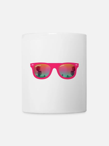 Sunglasses - Sonnenbrille - Tasse - Weiß