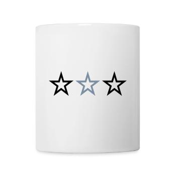 3 STARS - Mug - white - Front