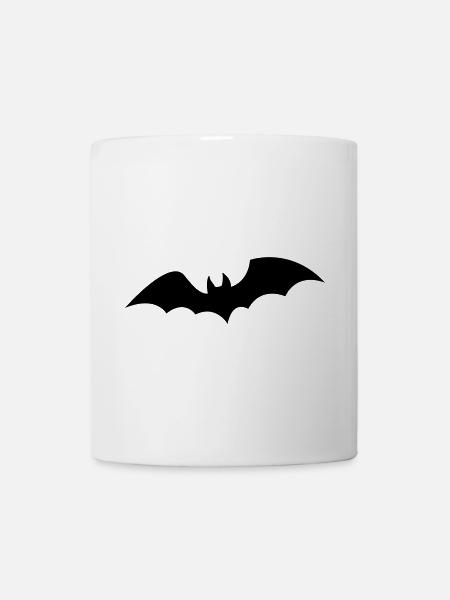 Fledermaus - Tasse - Weiß