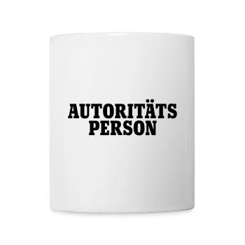 Autoritätsperson - Tasse - Weiß - Vorne