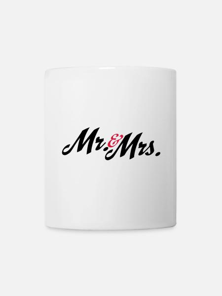 hochzeit - Tasse - Weiß