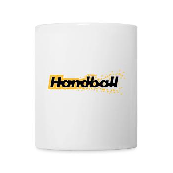 Handball - Mug blanc - blanc - Devant