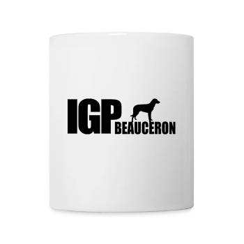 IGP BEAUCERON Hundesport Wilsigns Hunde Geschenk - Tasse - Weiß - Vorne