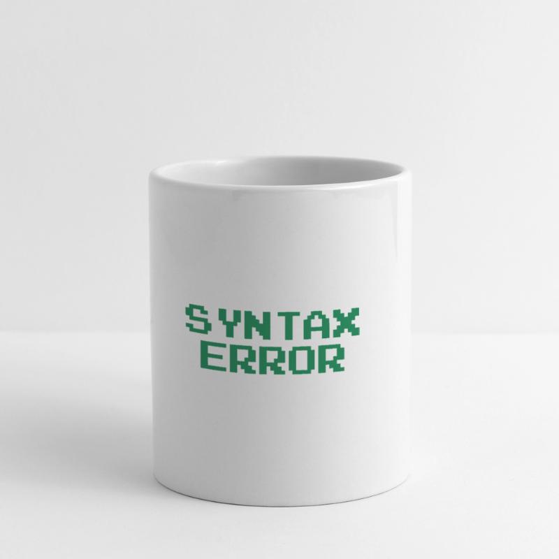 Syntax Error Mug blanc