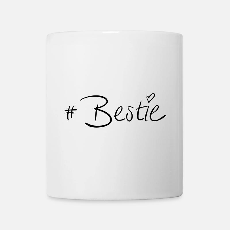 #Bestie - Tasse - Weiß