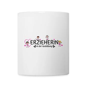 Erzieherin in der Ausbildung  - Tasse - Weiß - Vorne
