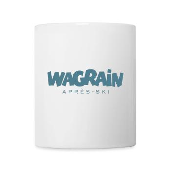 Wagrain Après-Ski Wintersport (Blau) - Tasse - Weiß - Vorne
