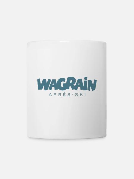 Wagrain Après-Ski Wintersport (Blau) - Tasse - Weiß