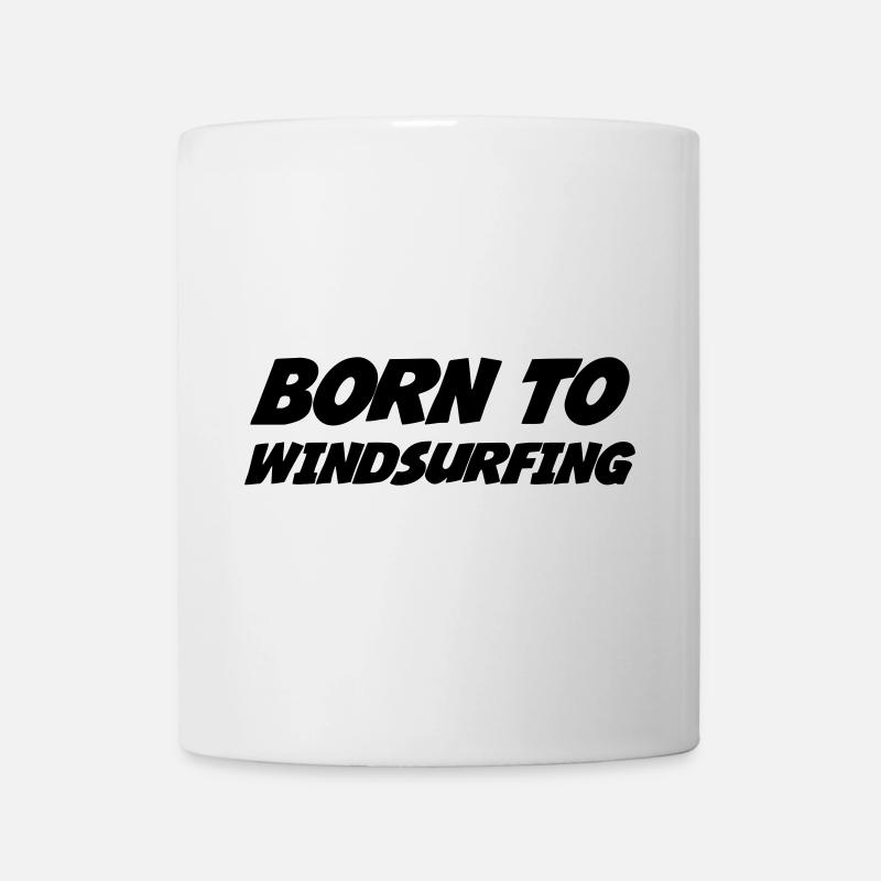 Windsurfen / Windsurfer / Windsurf / Windsurfing - Tasse - Weiß