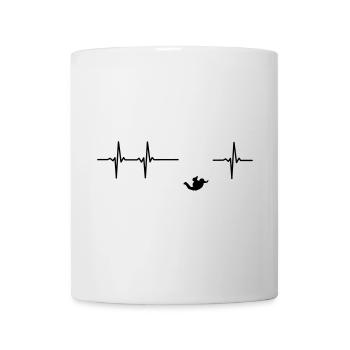 Parachute jumper impulsion - Mug blanc - blanc - Devant