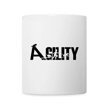 Agility - Mug blanc - blanc - Devant