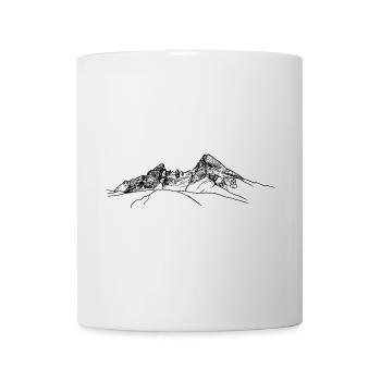 watzmann, Berchtesgaden, Alpes bavaroises, montagne - Mug blanc - blanc - Devant